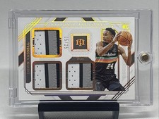 2020-21 National Treasures Rookie Triple Materials Devin Vassell Spurs Patch NM+