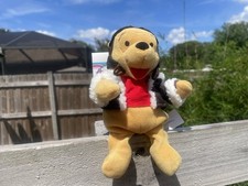 Disney Winnie the Pooh Pilot Mini Bean Bag Plush 8" Store Exclusive