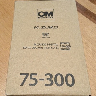 New Olympus M.ZUIKO DIGITAL ED 75-300mm f/4.8 - 6.7 II Lens in the