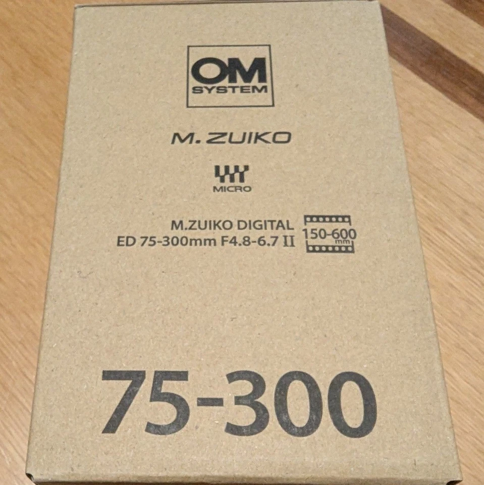 New Olympus M.ZUIKO DIGITAL ED 75-300mm f/4.8 - 6.7 II Lens in the original box - Image 2 of 4