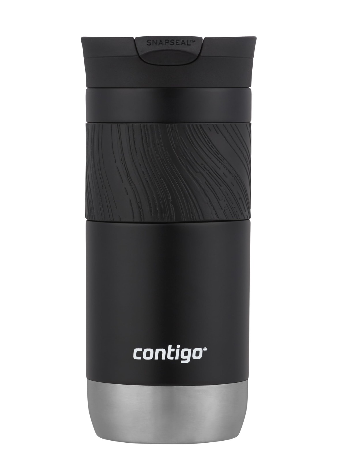 Byron Snapseal Travel Mug Stainless Steel Thermal Mug Vacuum Flask Leakproof