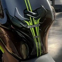 Aufkleber 3D Motorrad Kompatibel Mit Kawasaki Z650 2021-2024 Tank-Schutzfolie