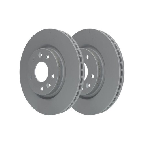 2X Bremsscheibe ATE 24.0126-0185.1 Passend FüR Nissan Renault-image