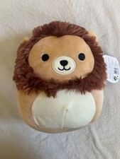 Squishmallow Francis the Lion 8 Inch Plush Soft Toy Brown