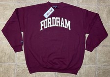 Vintage 90s Fordham University Sweatshirt Mens 2XL Jansport Tag Made In USA NEW