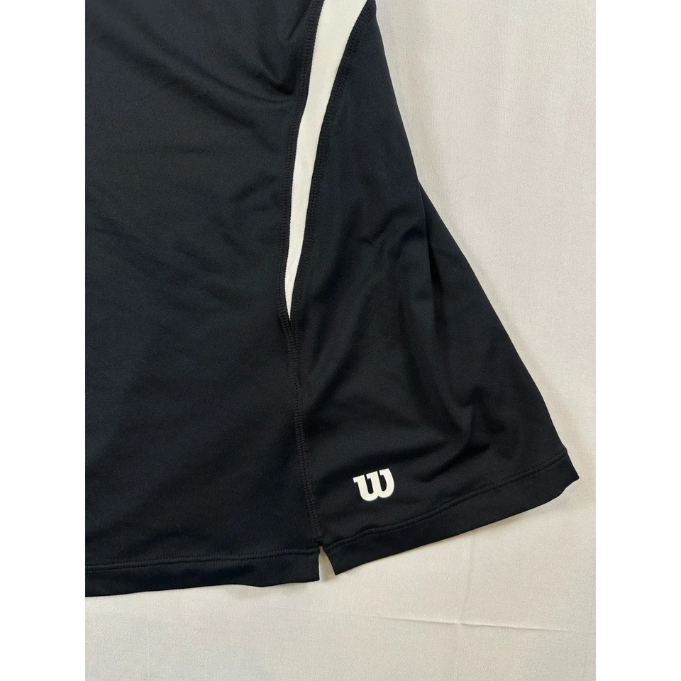 Wilson Women's Team Tennis Dress Pickleball Black And White Size L Crisscross - Image 2 of 4