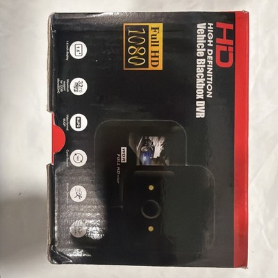 Vehicle Blackbox DVR Dash Cam   Full HD 1080P Car Camera   New Open Box