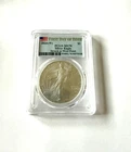 2024 (W) American Silver Eagle PCGS MS70 First Day Of Issue Struck At West Point