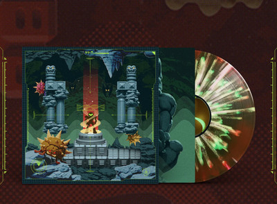 From the Depths of Zebeth Metroid Resynthesized Vinyl Record Soundtrack Splatter