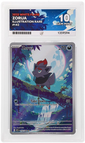 Zorua graded ACE 10 for sale on eBay