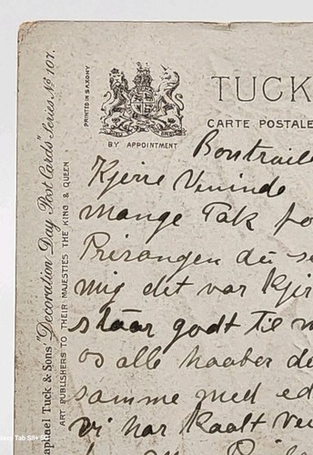 Carte postale patriotique 1908 - époque guerre civile - série jour décoration R. Tuck ~ #-7837 - Photo 12/14