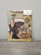 Vtg Sears Cling-alon Ultra Sheer Control Top Size Average Stockings Nylon Toast