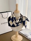 Chanel Classic Diamond Quilted Silk Women's Decorative Square Scarf/Shawl 70*70 — photo 3