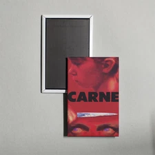 Carne Mini Movie Poster Fridge Locker Magnet
