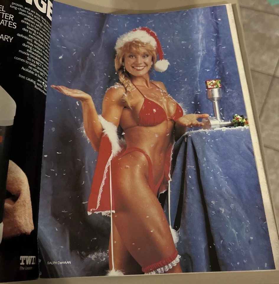 Mike Quinn/Cory Everson W/ Poster - Muscular Development Magazine - April 1990 - Image 3 of 4