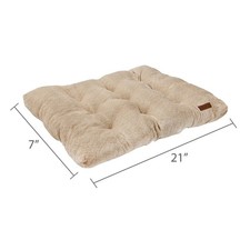 Extra Large Dog Bed, Plush Pillow Bed For Large Breeds, Extra Large,38"x48", Tan