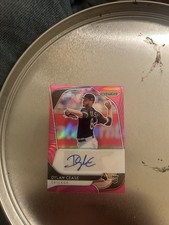 2020 Panini Prizm - Rookie Autographs Dylan Cease #RA-DC Pink Prizm /50 (AU, RC)
