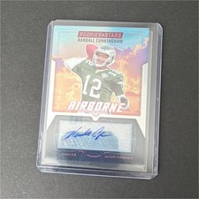 Panini 2023 Rookies & Stars Prizm Autograph Randall Cunningham Eagles NFL #25