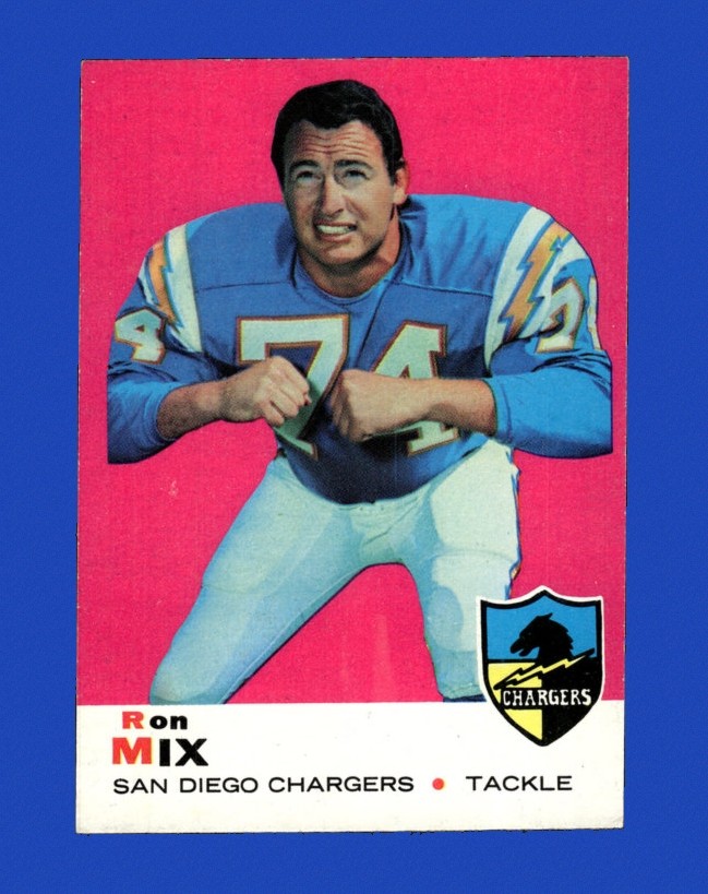 1969 Topps Set-Break # 99 Ron Mix EX-EXMINT *GMCARDS*