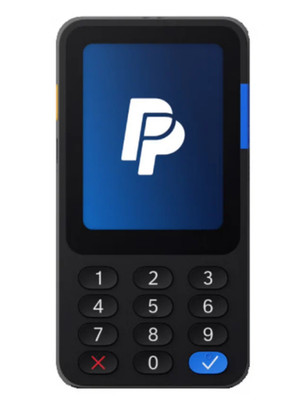 PayPal Reader Schwarz Bluetooth USB-C Kartenleser Neu