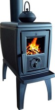 Plamen Trenk EEK A+ Guss-Kamin-Holzofen inkl. Herdplatte - (8,9 kW)
