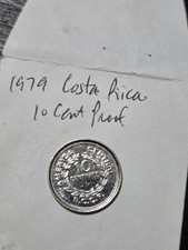 Costa Rica 1979 10 Centimos Proof Coin