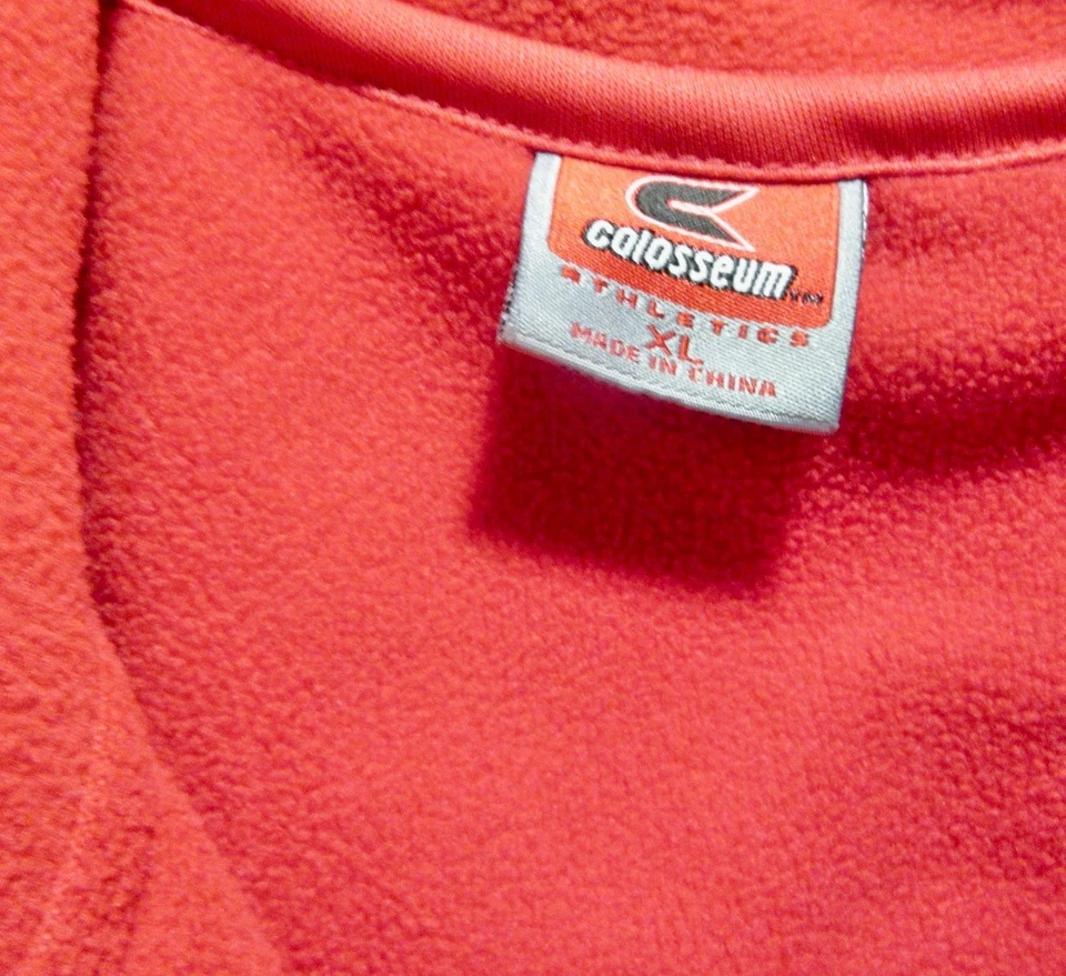 Ohio State Women's  XL 100% Polyester Zipper Vest With Pockets By Colosseum - Image 4 of 4