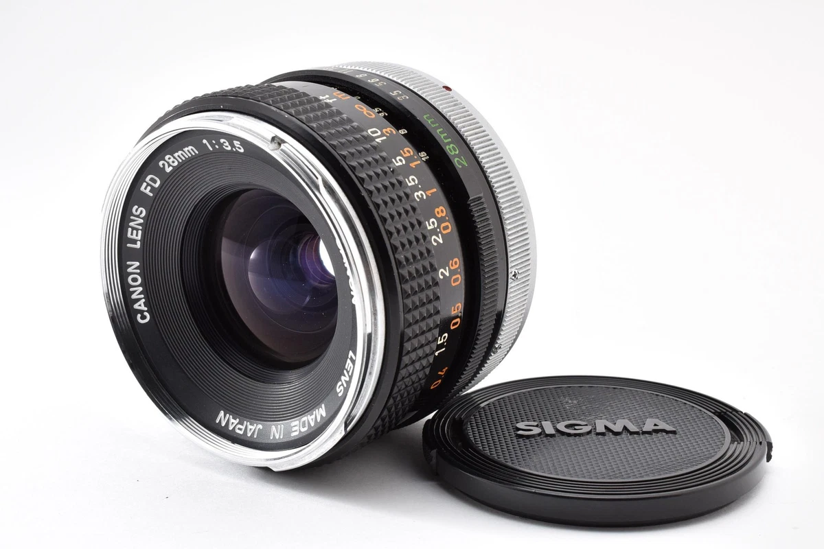 Canon 28mm Focal Camera Lenses for sale | eBay