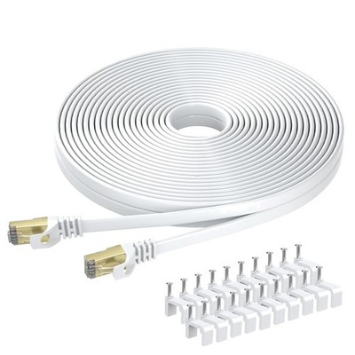 LAN Kabel Cat 8 15Meter Ethernet Glasfaser Netzwerkkabel
