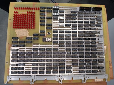 1980 Wire-Wrap Debug PCB   BD 2738 5582   Char Rec Display Logic Board