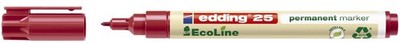 Permanentmarker e25 1mm rot
