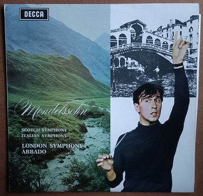 Mendelssohn: Scotch / Italian London Symphony UK LP Vinyl Album Decca SXL 6363