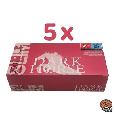 Dark Horse Super Slim Filterhülsen Full Flavour (5x 200 Stück)