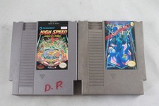 Nintendo NES Pinball Games High Speed  Rollerball
