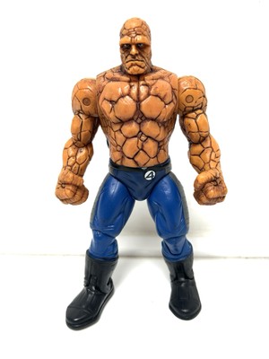 Hasbro Marvel Fantastic Four THE THING 6'' Actionfigur Zugschnur Flexing 2007