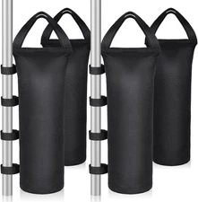 4 Packs Sandbags Weight Bags, 112 LBS Large for weight, Cylindrical... 