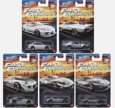 2026 Hot Wheels Silver Series Fast Furious 25th Anniversary Complete Set