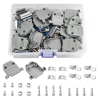 20PCS10Pairs DB15 Connector Kit 15 Pin Female to Male RS232 D-SUB Serial Sold...