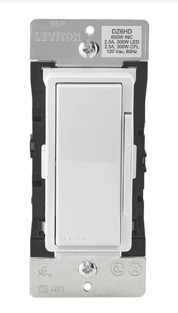 Leviton DZ6HD-1BZ Dimmer Wall Switch for sale online | eBay
