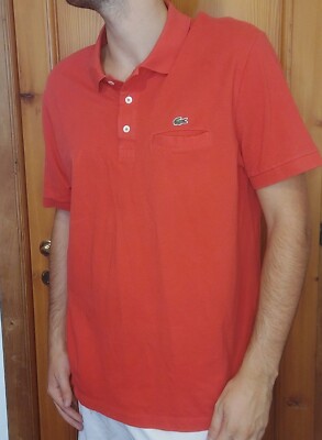 Lacoste Poloshirt Rot XL