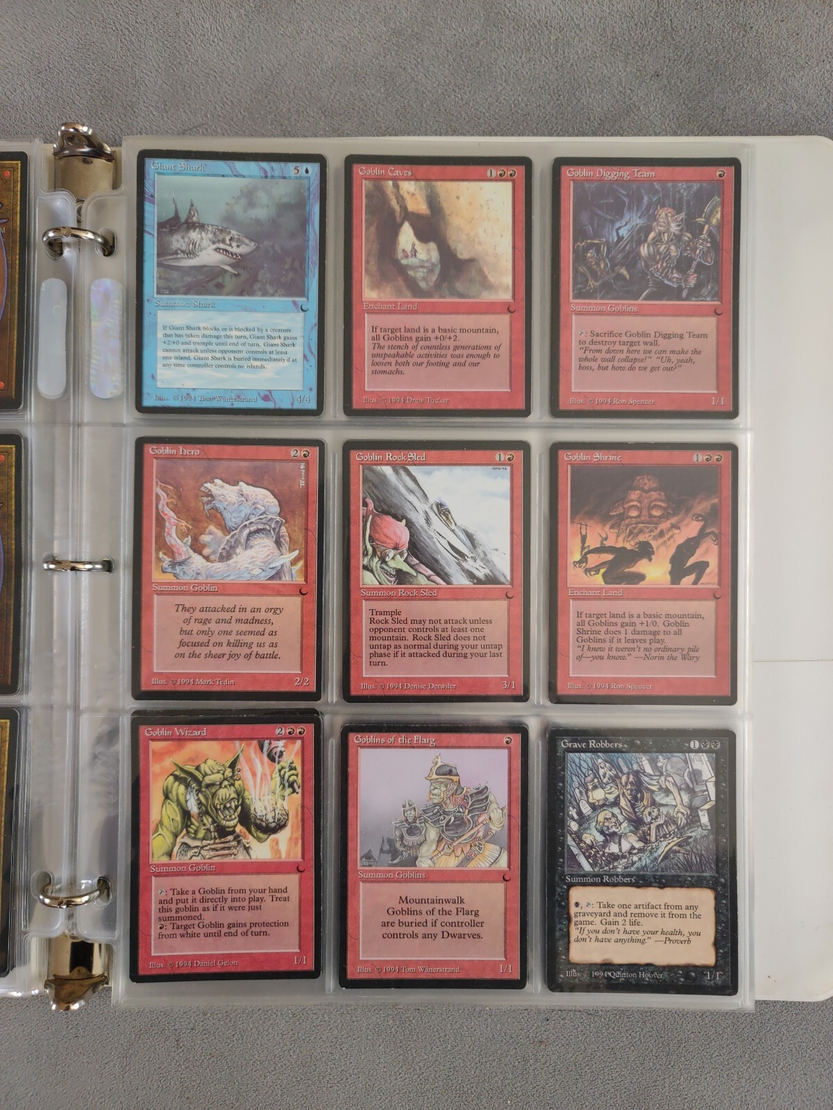 The Dark Complete Set MTG Magic the Gathering 1994 Vintage Legacy