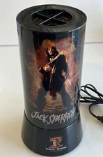 Disney Pirates Caribbean Jack Sparrow Rotating Lamp Dead Man’s Chest Light Rare