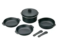 snow peak CS-550 Combo Dutch Duo Outdoor Cookware with Storage w/ Tracking NEW
