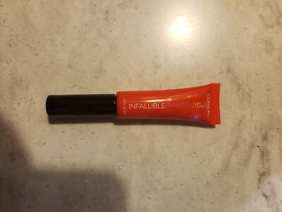 L'Oreal Paris Infallible Lip Paints 322 Orange Envy New Free Shipping