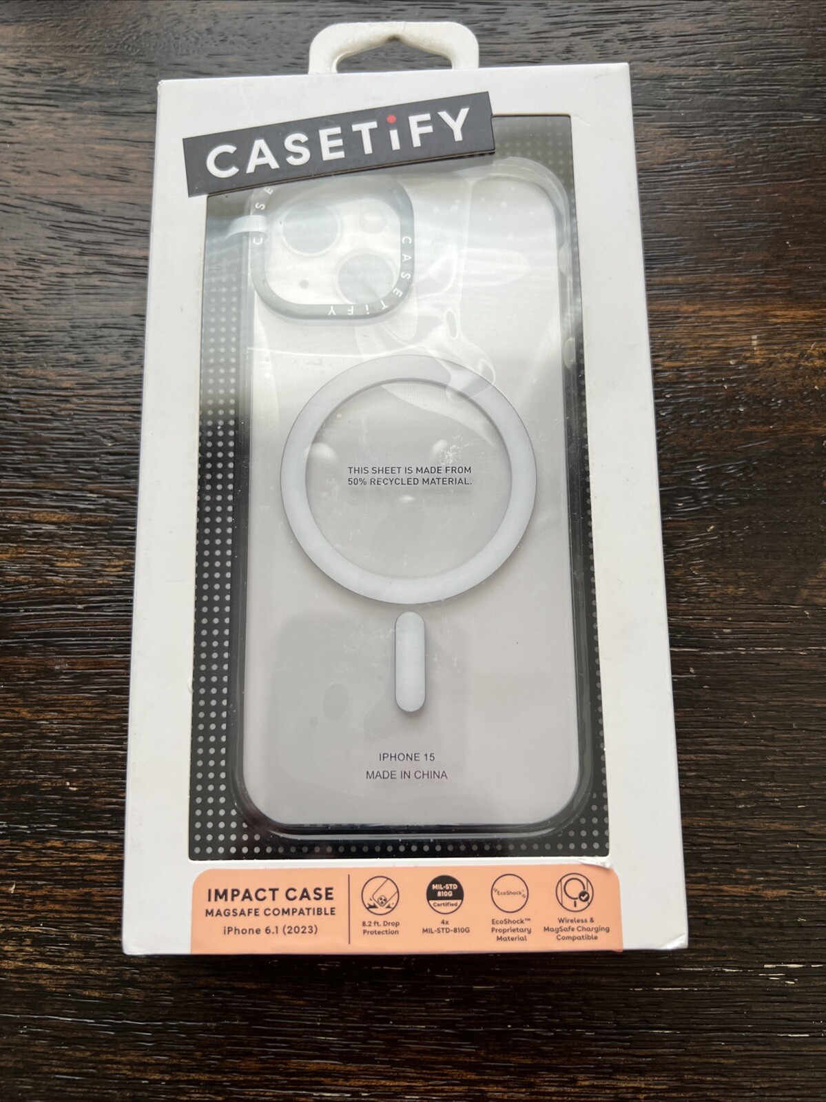 CASETiFY MagSafe Impact Case for iPhone 15 6.1