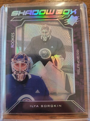2020-21 SPx Shadow Box Rookies Ilya Sorokin #SB-6 Rookie