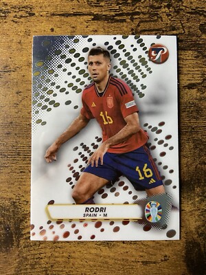 2023-24 Topps Pristine Road To Euro Rodri #167 Spain