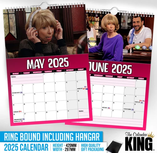 2025 Calendar - Gail Platt – Funny - Quirky - Christmas - Birthday