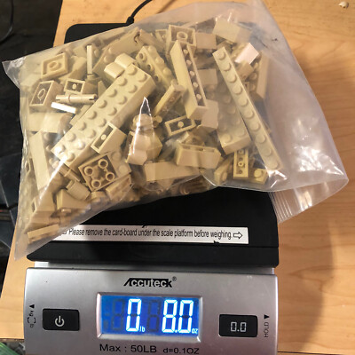 Lego Bricks Assorted Bulk Random Sorted Pieces about 8 ounces 1/2 lb ...