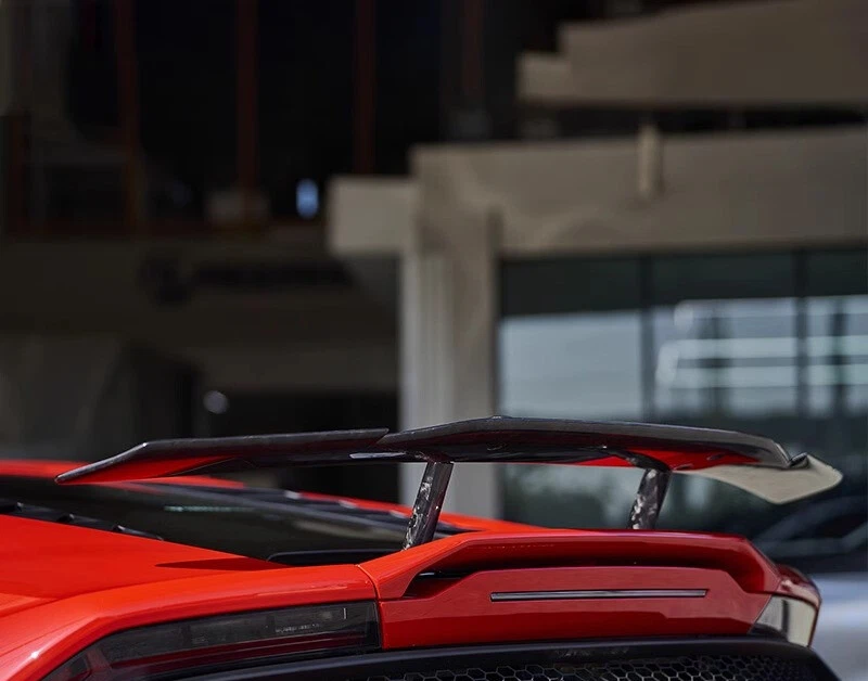 ALERÓN TRASERO DE FIBRA DE CARBONO ESTILO N PARA LAMBORGHINI HURACAN LP580 LP610 Foto 2 de 4